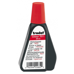 TRODAT ΜΕΛΑΝΙ ΤΑΜΠΟΝ 28ml 7011 ΚΟΚΚΙΝΟ